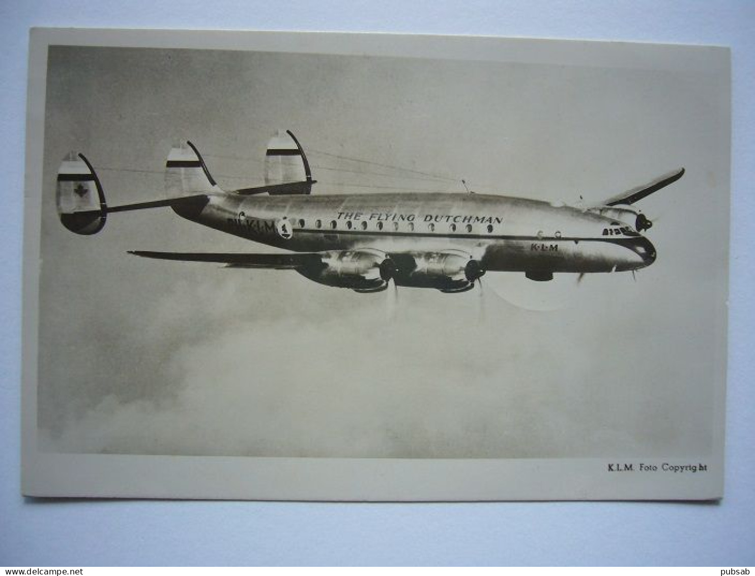 Avion / Airplane / KLM / Lockheed Constellation / Airline Issue - 1946-....: Ere Moderne