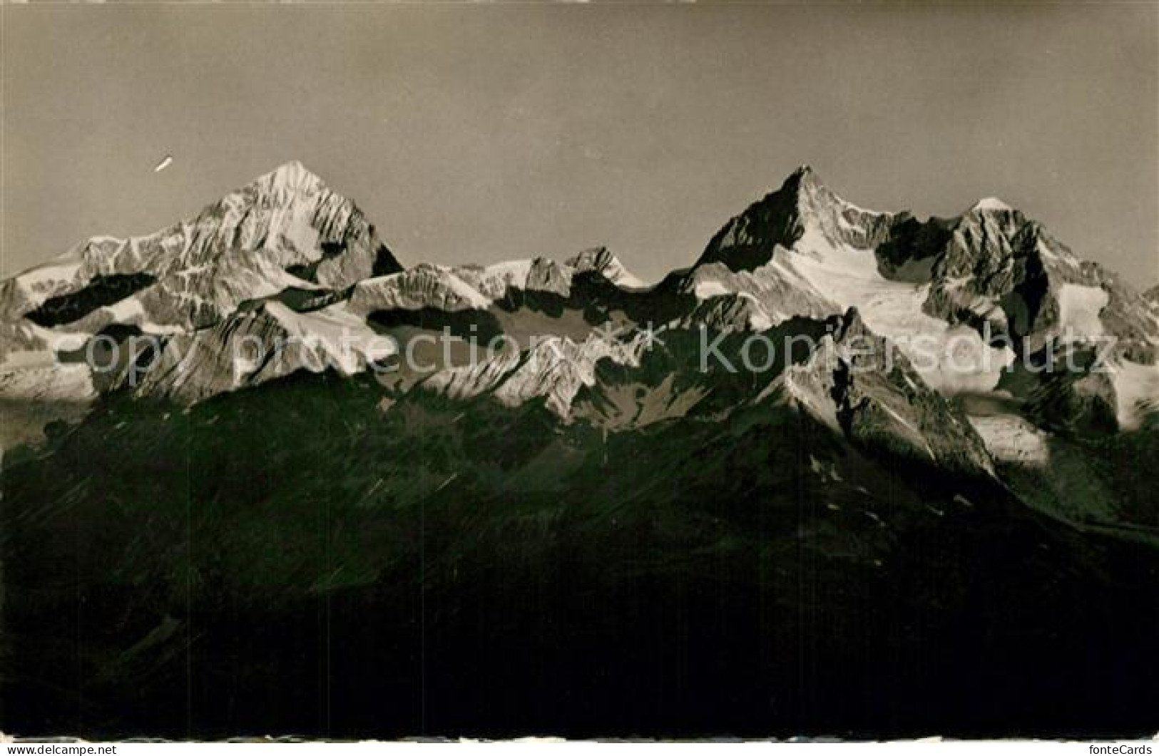 13190019 Zermatt VS Gornergrat Dent Blanche Und Obergabelhorn Zermatt VS - Altri & Non Classificati