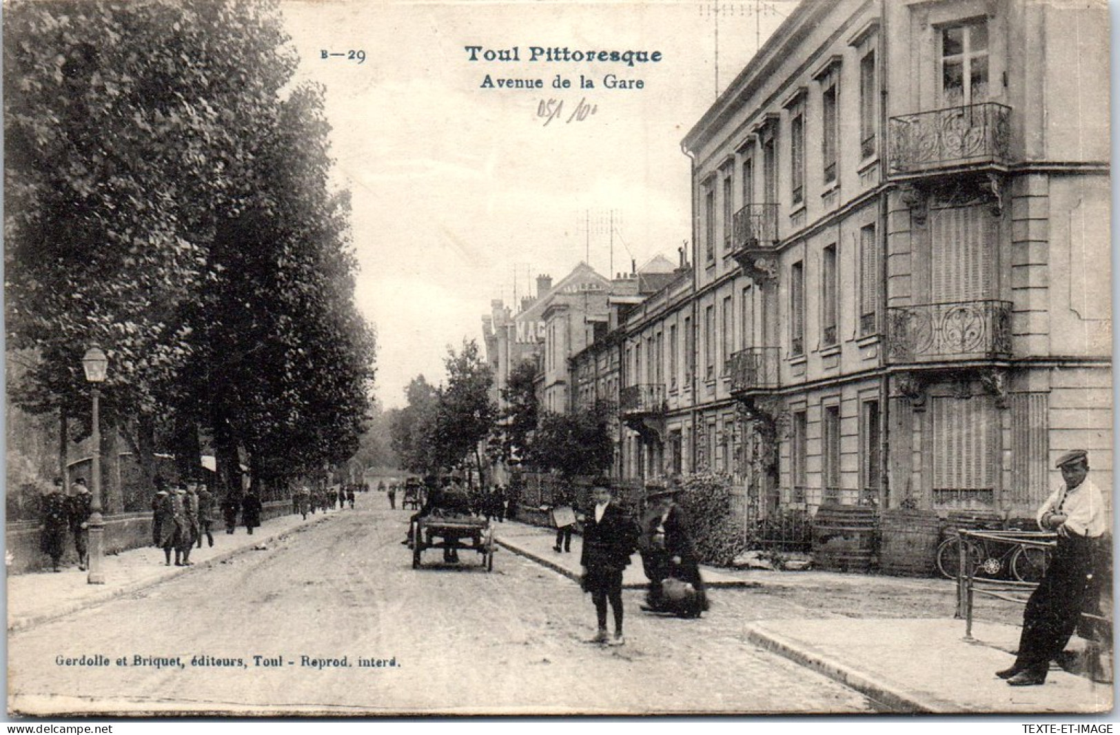 54 TOUL - Avenue De La Gare -  - Toul