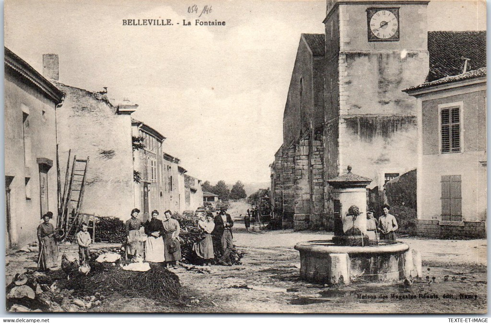 54 BELLEVILLE - La Fontaine - - Other & Unclassified