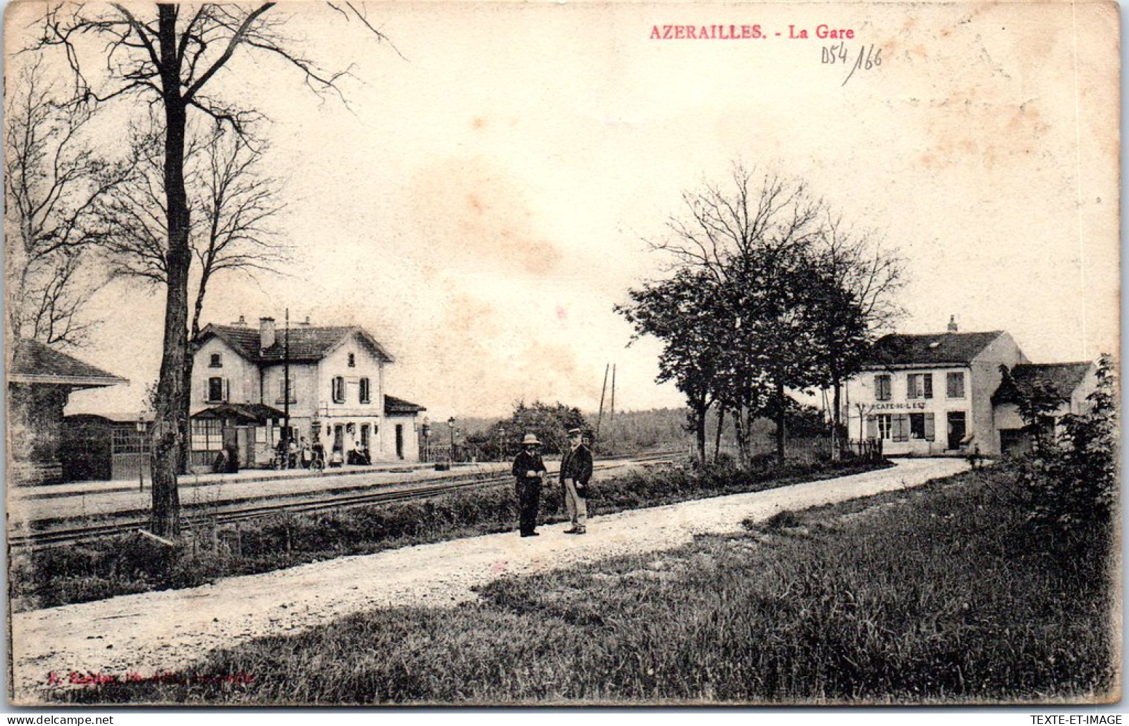 54 AZERAILLES - La Gare  - Other & Unclassified