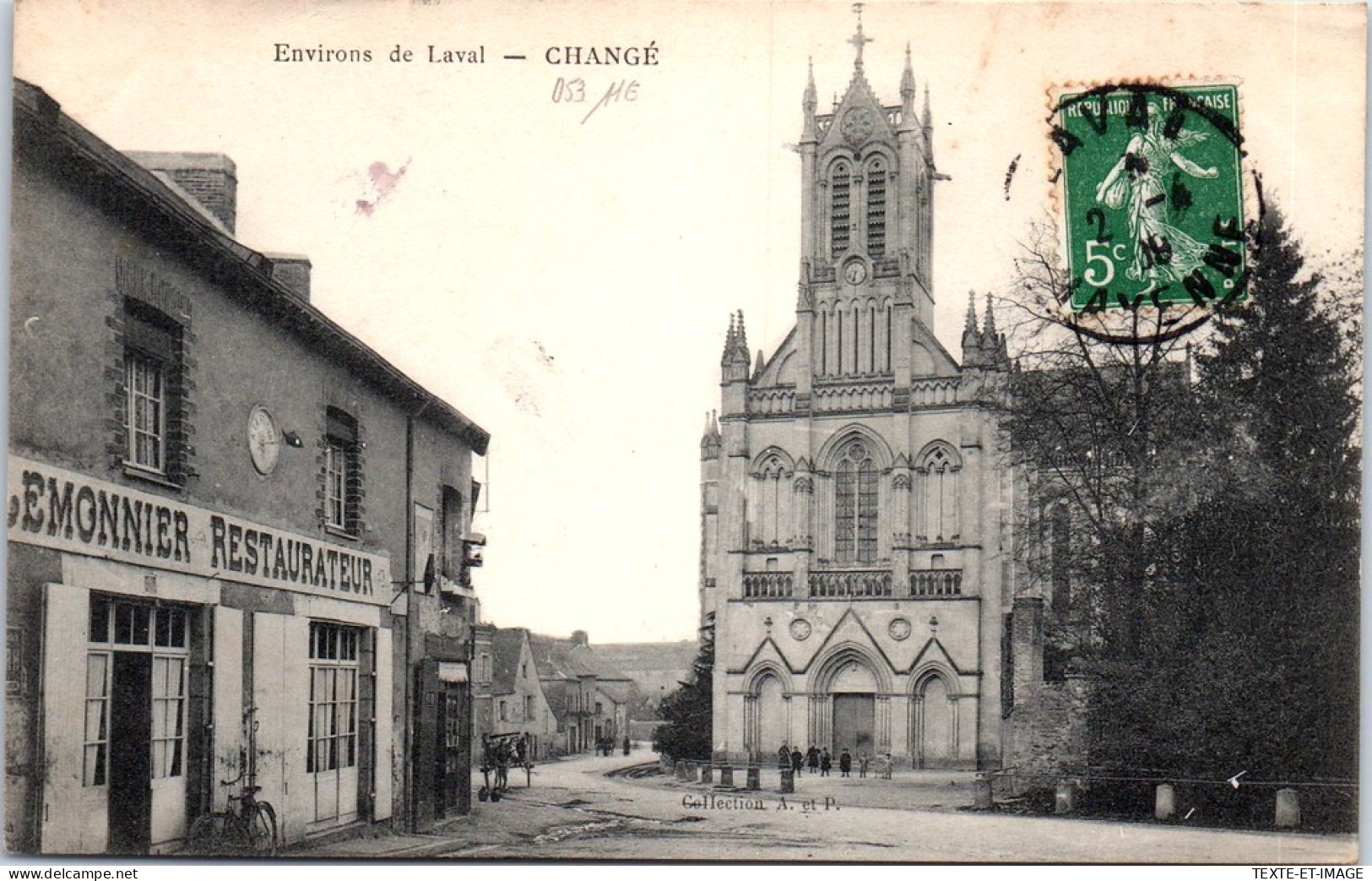 53 CHANGE - Le Centre Du Village, L'eglise  - Sonstige & Ohne Zuordnung
