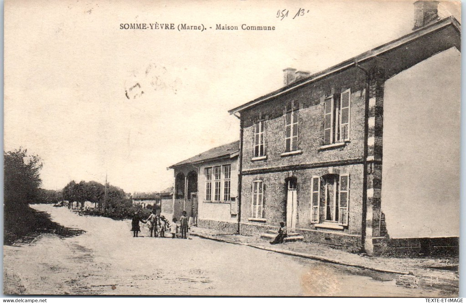 51 SOMME YEVRE - Maison Commune  - Other & Unclassified