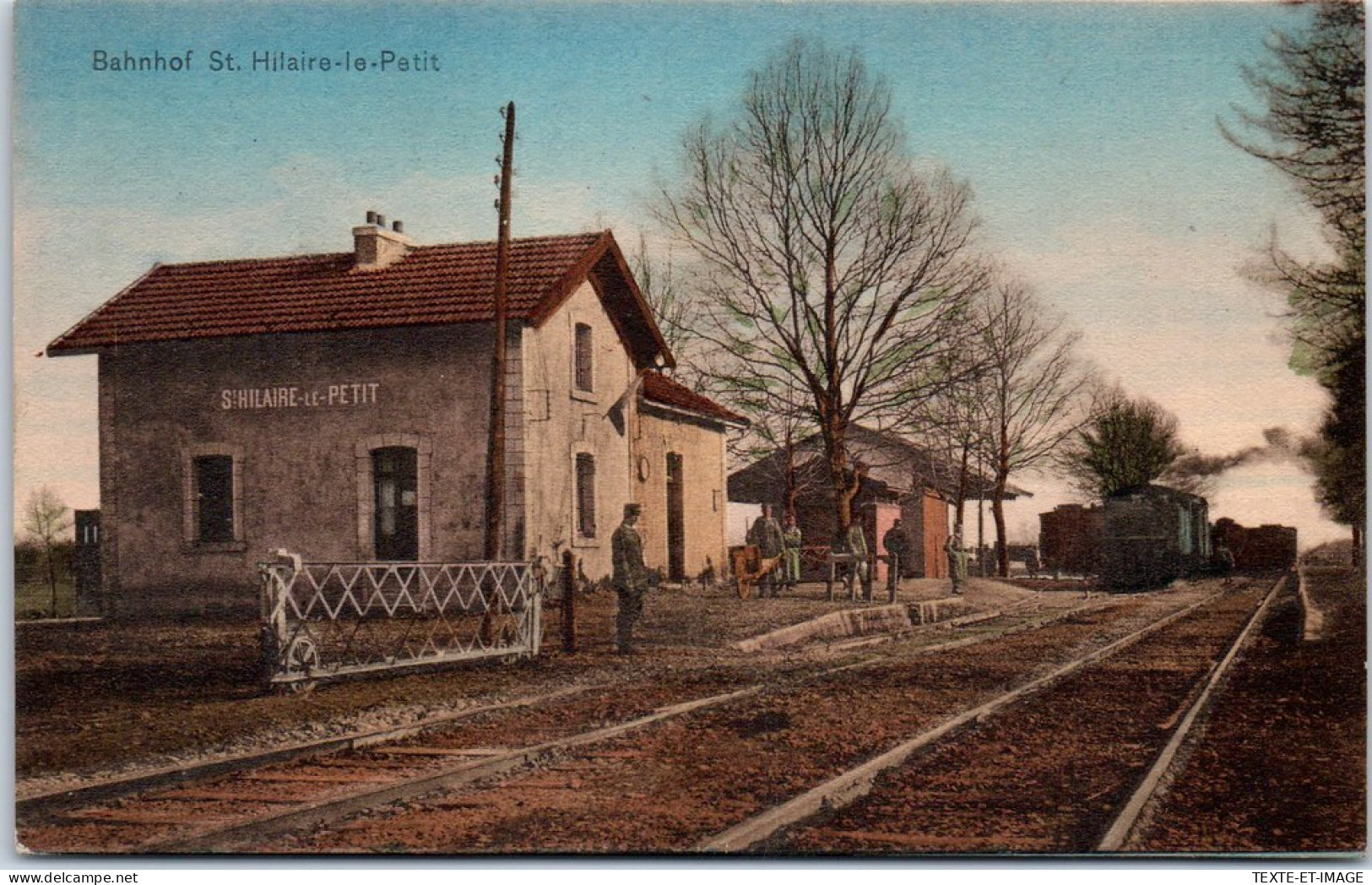 51 SAINT HILAIRE LE PETIT - Vue De La Gare  - Autres & Non Classés