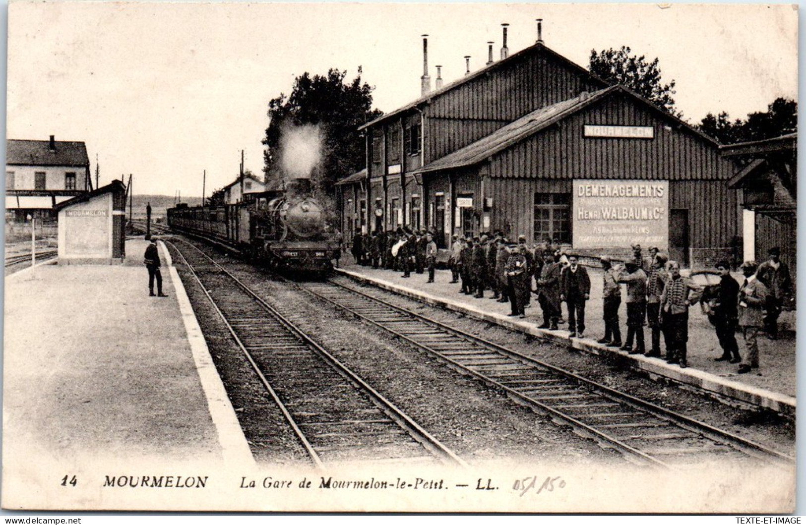 51 MOURMELON - La Gare De Mourmelon Le Petit  - Mourmelon Le Grand