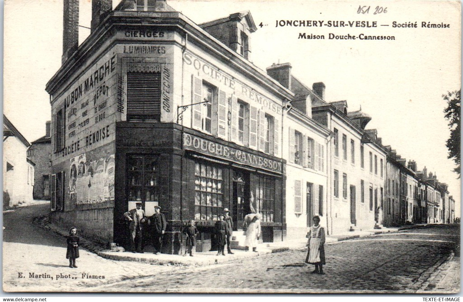 51 JONCHERY SUR VESLE - Societe Remoise, Maison Douche Cannesson - Jonchery-sur-Vesle