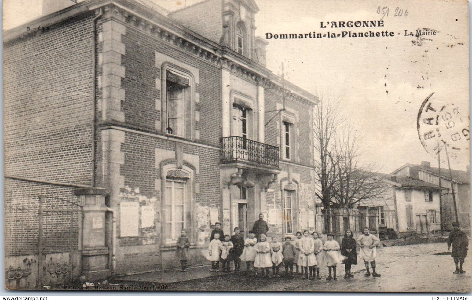 51 DOMMARTIN LA PLANCHETTE - La Mairie  - Other & Unclassified