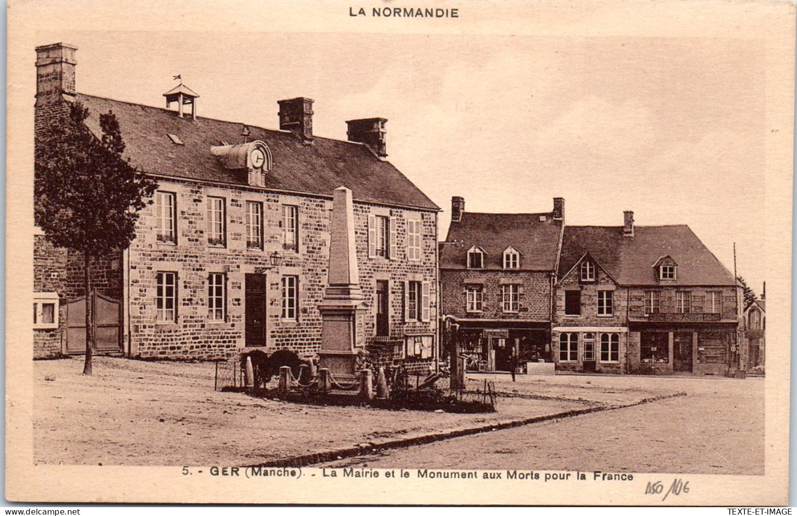 50 GER - La Mairie Et Le Monument Aux Morts  - Andere & Zonder Classificatie