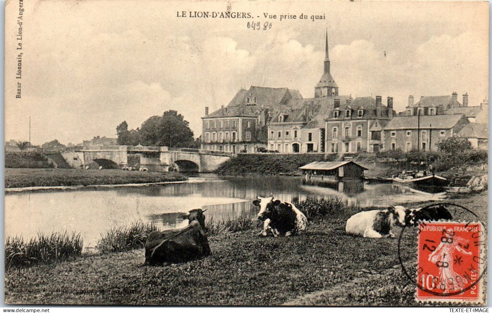 49 LE LION D'ANGERS - Vue Prise Du Quai  - Altri & Non Classificati