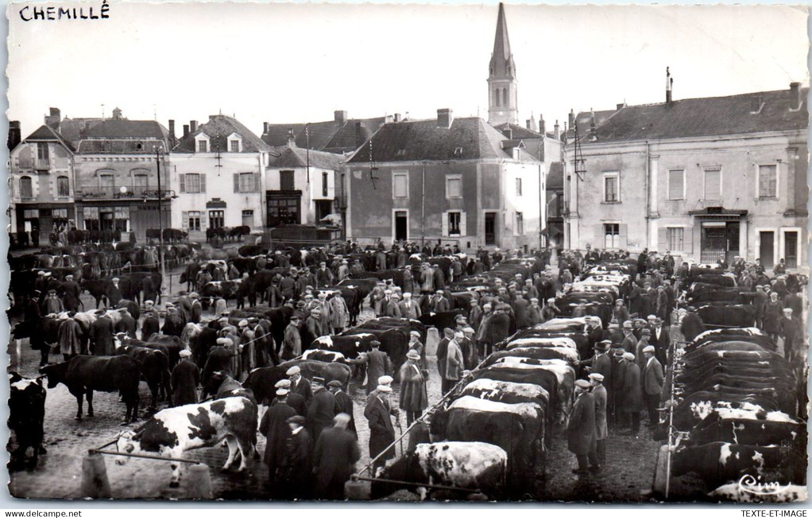 49 CHEMILLE - Vue Du Champ De Foire. - Autres & Non Classés