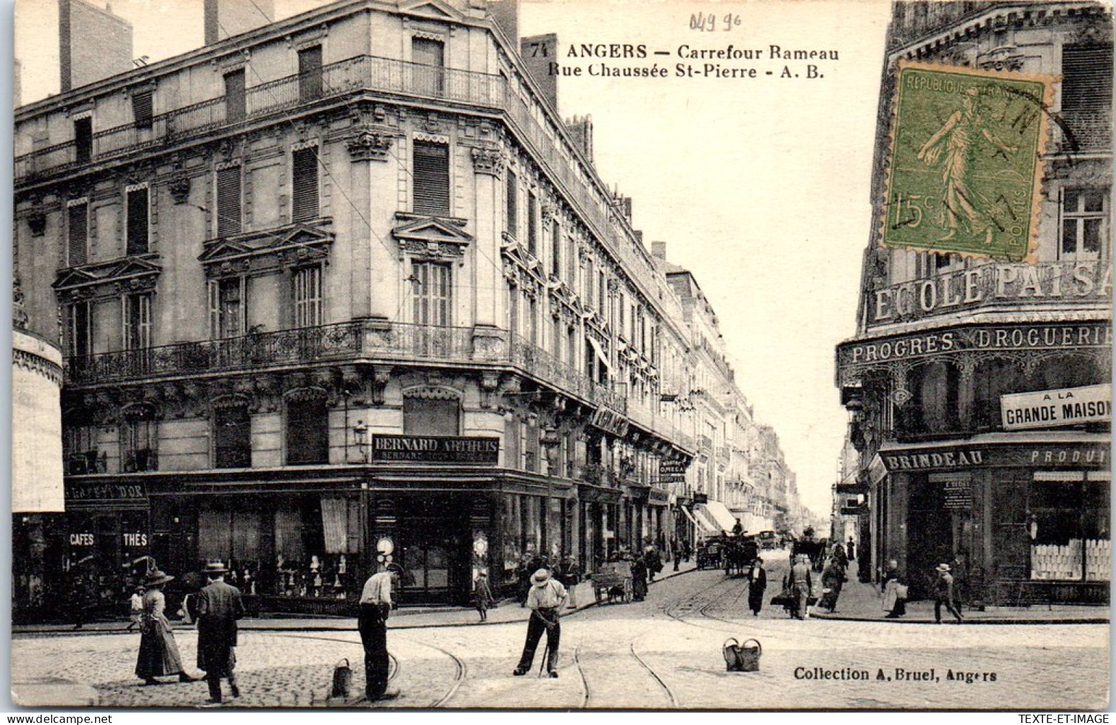 49 ANGERS - Carrefour Rameau, Rue Chaussee Saint Pierre. - Angers