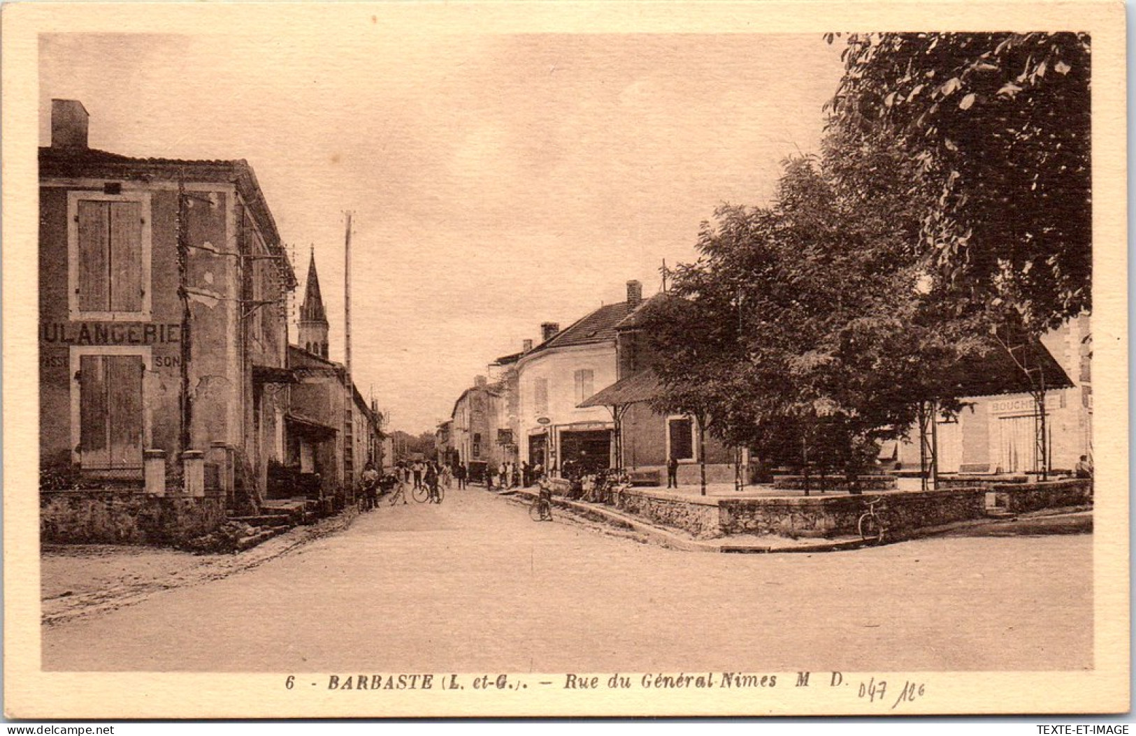 47 BARBASTE - Rue Du General Nimes. - Sonstige & Ohne Zuordnung