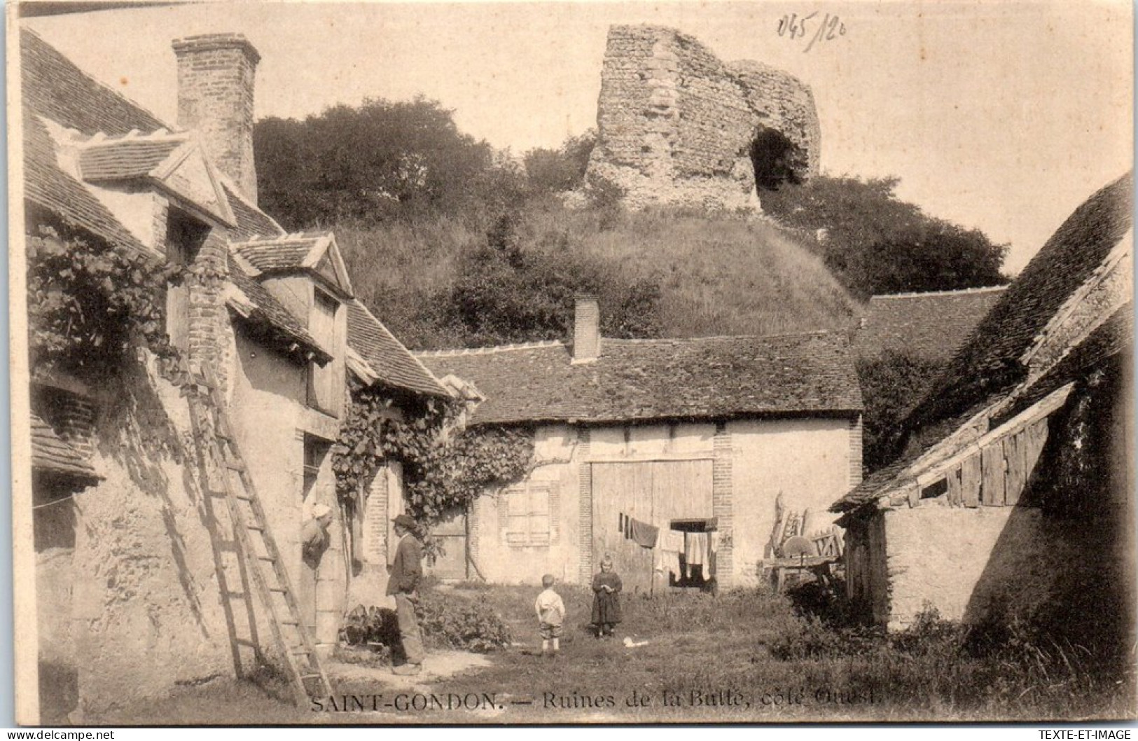 45 SAINT GONDON - Ruines De La Butte  - Altri & Non Classificati