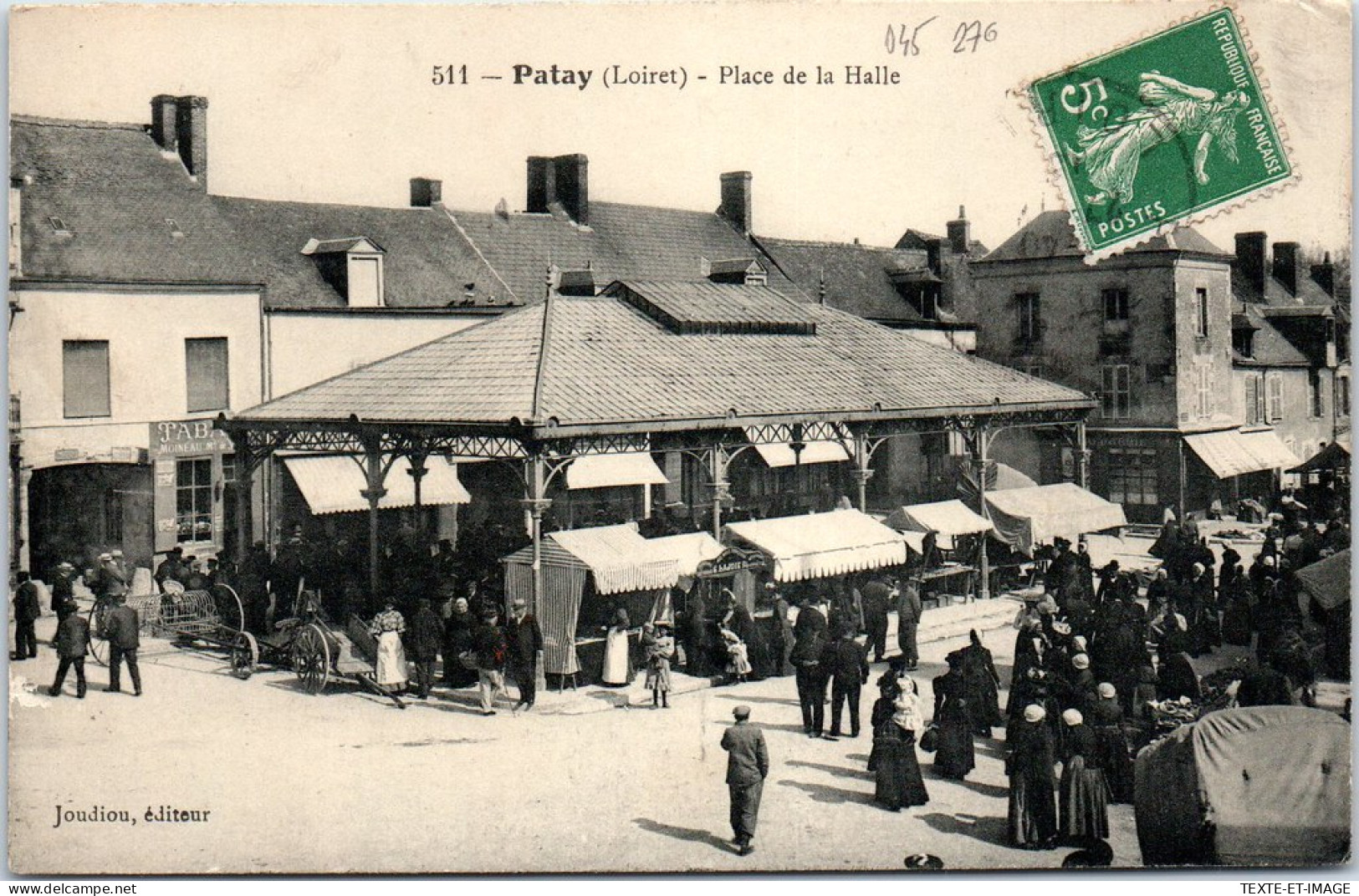 45 PATAY - La Place De La Halle. - Andere & Zonder Classificatie