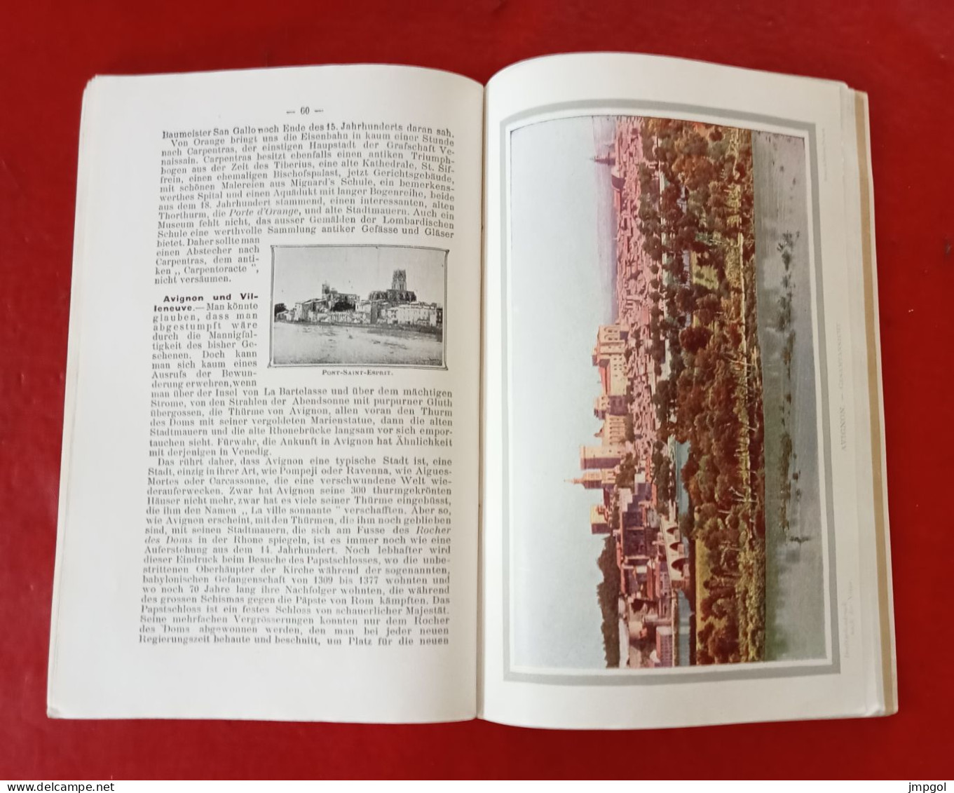 Guide Chemins De Fer PLM Le Rhône De Sa Source à La Mer Die Rhone Von Ihrer Quelle Bis Zum Meere Vers 1900 - Cuadernillos Turísticos