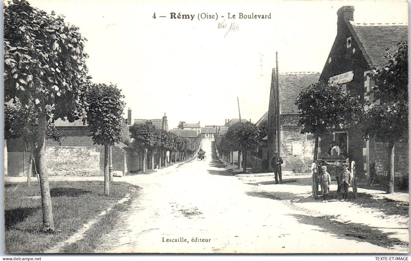 60 REMY - Le Boulevard -  - Autres & Non Classés