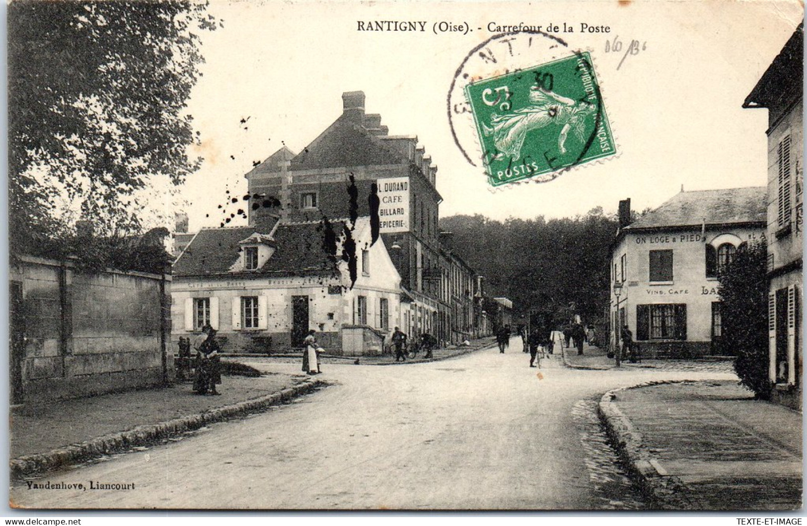 60 RANTIGNY - Le Carrefour De La Poste -  - Rantigny