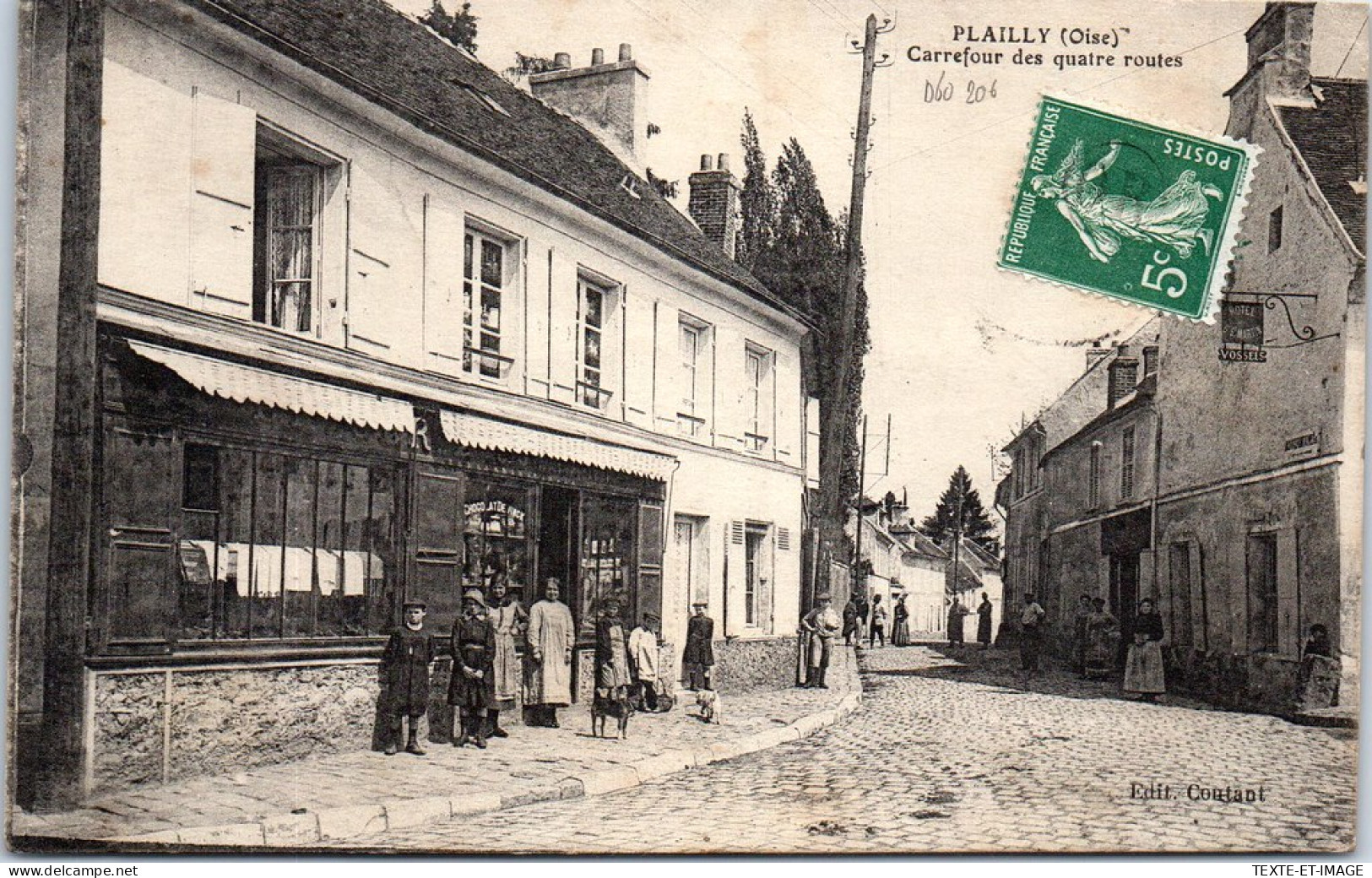 60 PAILLY - Carrefour Des Quatre Routes. - Sonstige & Ohne Zuordnung