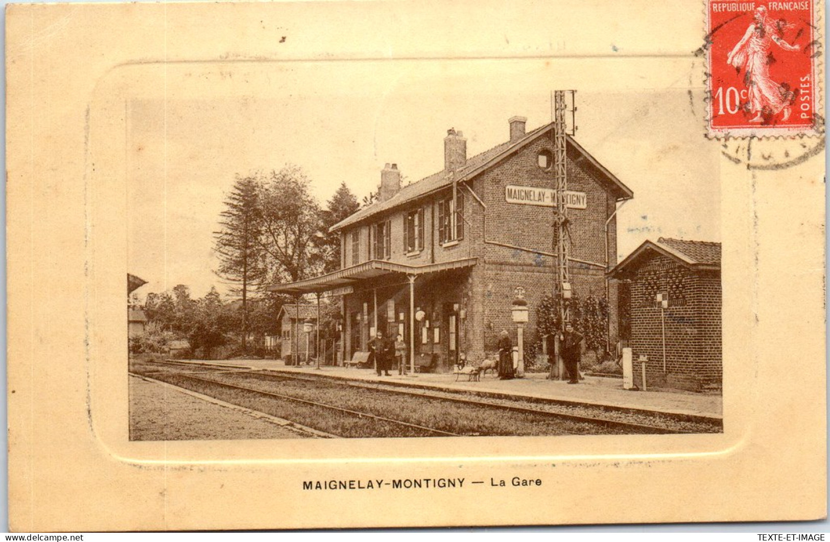 60 MAIGNELAY MONTIGNY - La Gare -  - Otros & Sin Clasificación