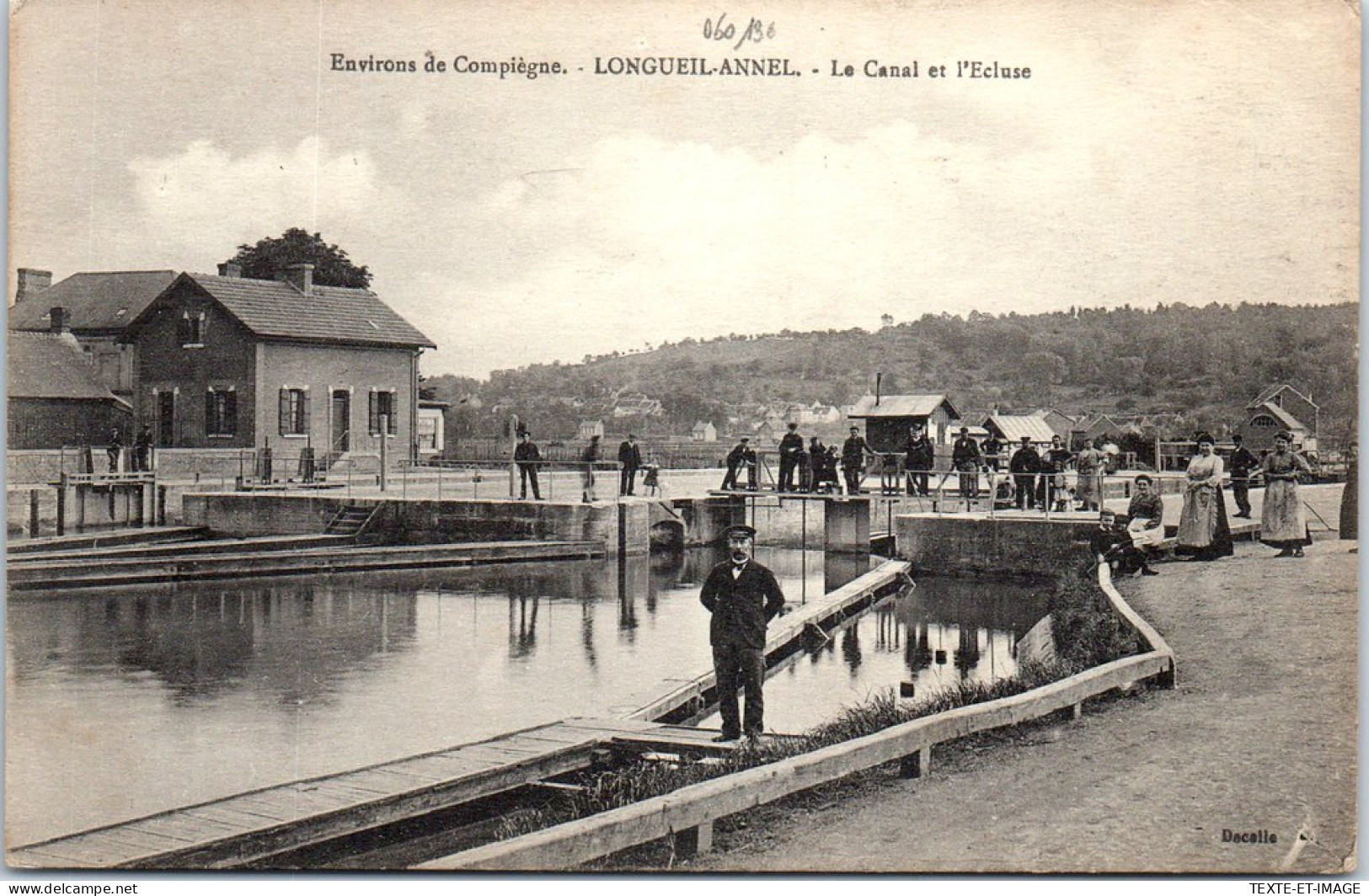 60 LONGUEIL ANNEL - Le Canal Et L'ecluse. - Andere & Zonder Classificatie