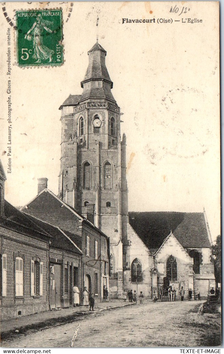 60 FLAVACOURT - L'eglise. - Sonstige & Ohne Zuordnung