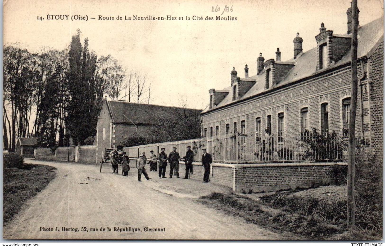 60 ETOUY - Route De La Neuville En Hez Et Cite Des Moulins  - Other & Unclassified