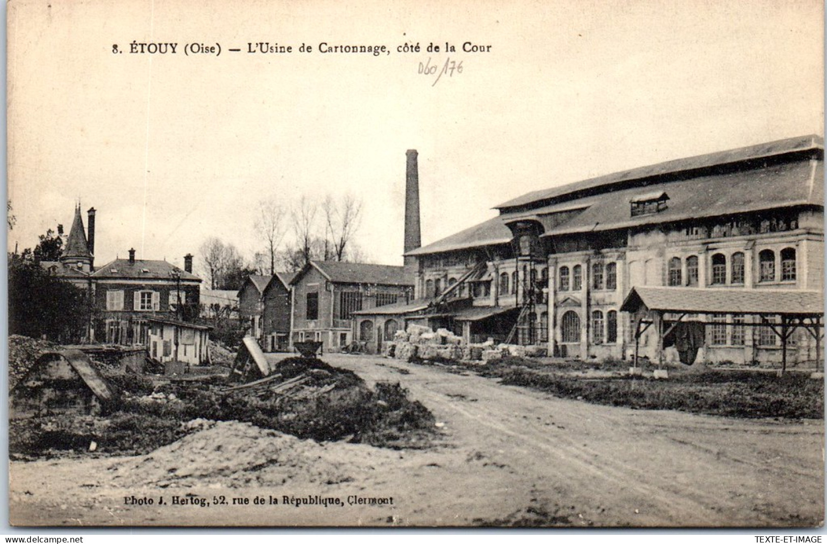 60 ETOUY - L'usine De Cartonnage Cote De La Cour  - Sonstige & Ohne Zuordnung