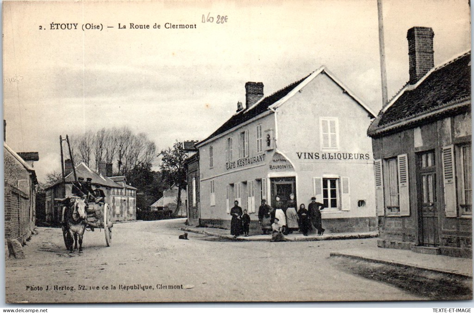 60 ETOUY - La Route De Clermont -  - Sonstige & Ohne Zuordnung