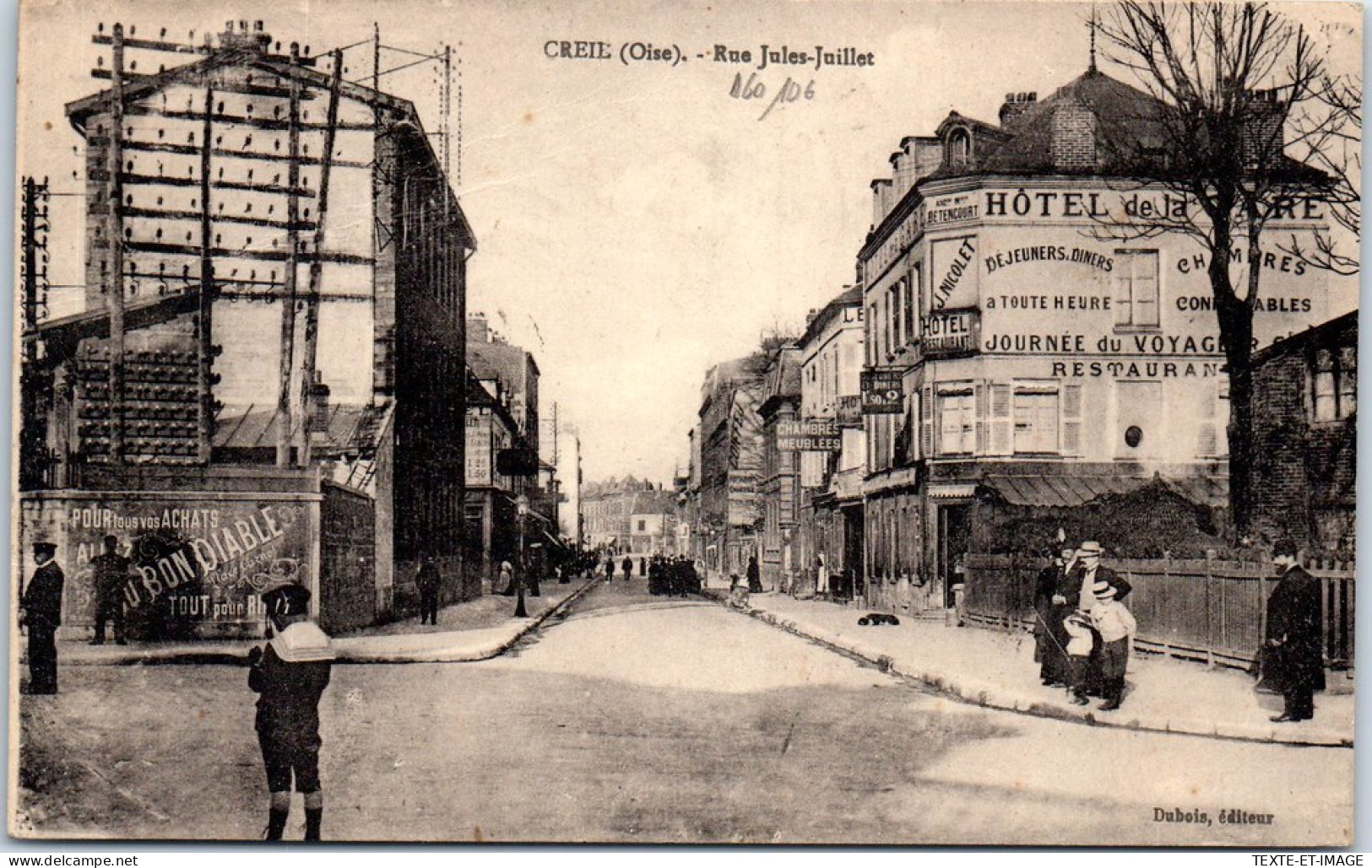 60 CREIL - Rue Jules Juillet. - Creil