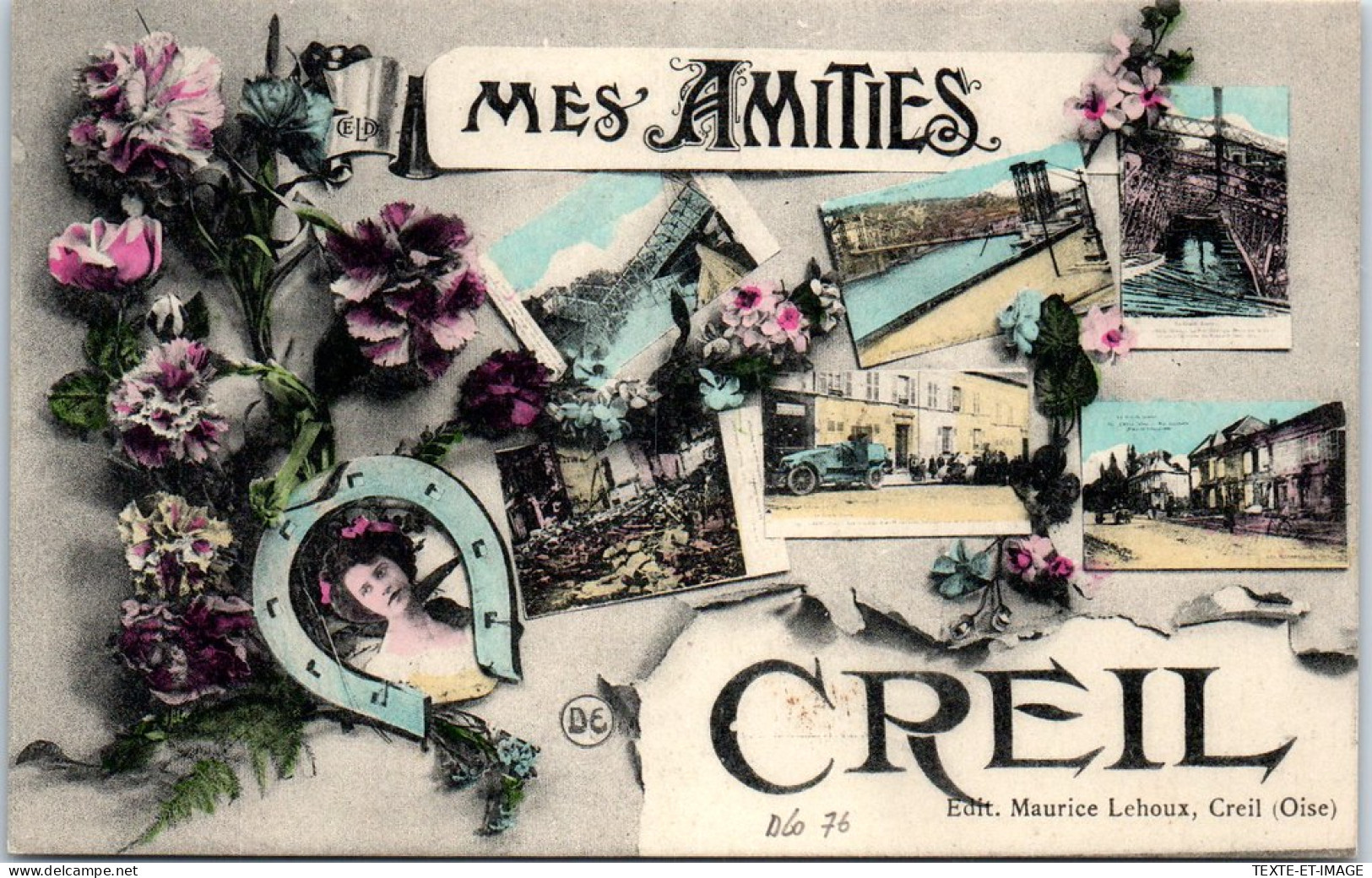 60 CREIL - Mes Amities De Creil. - Creil