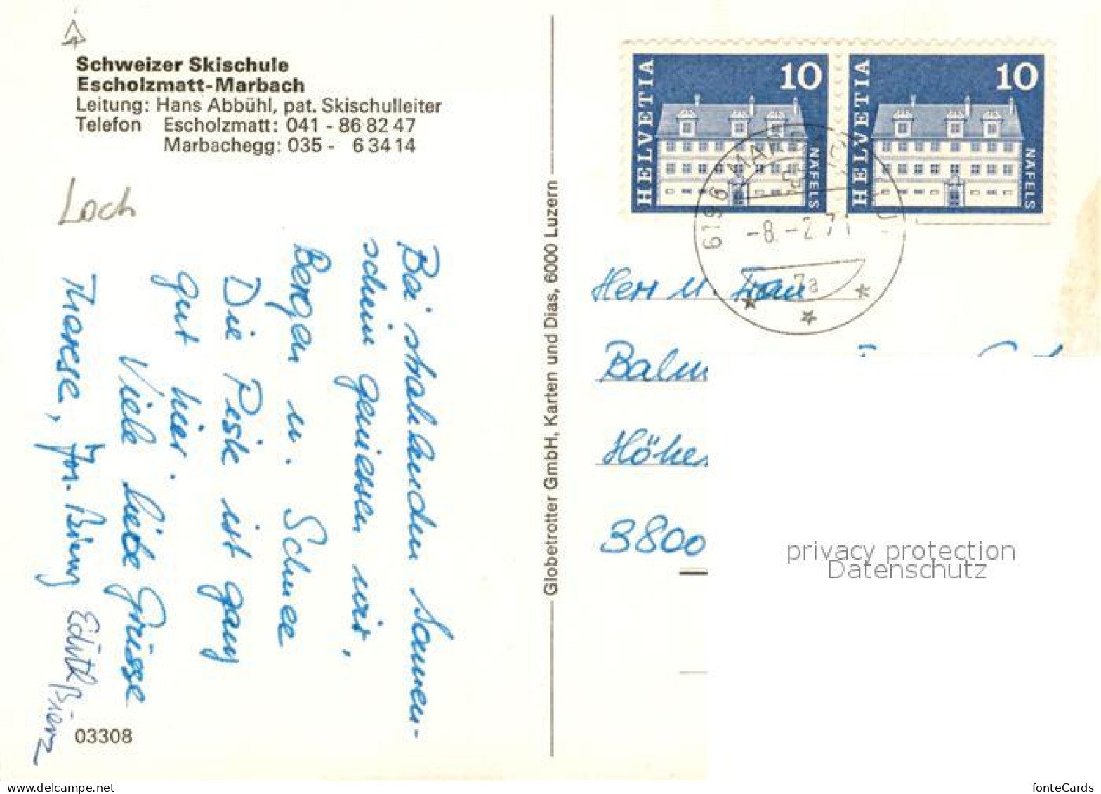 13187407 Escholzmatt Schweizer Skischule  Escholzmatt - Other & Unclassified