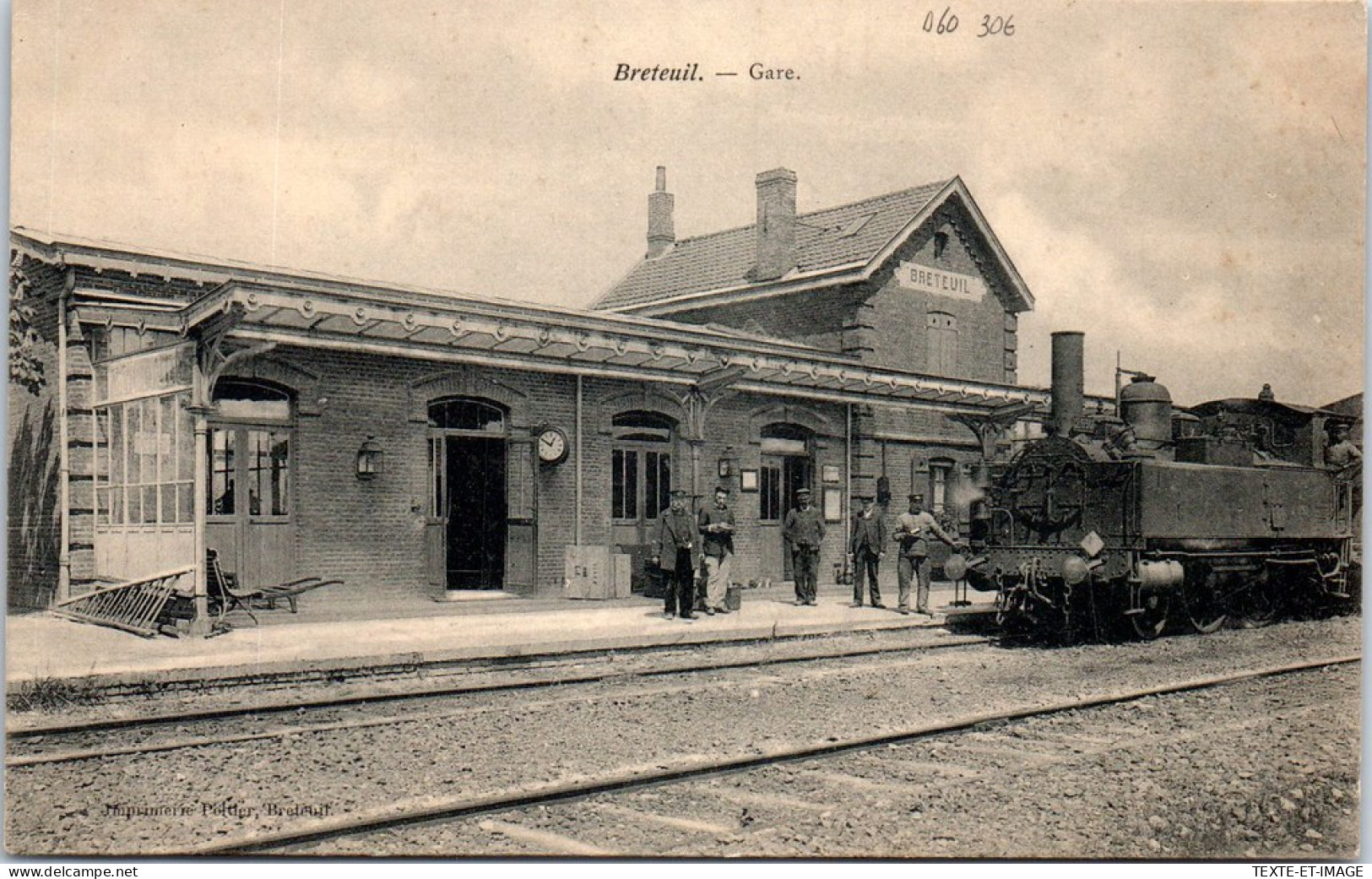 60 BRETEUIL - La Gare. - Breteuil