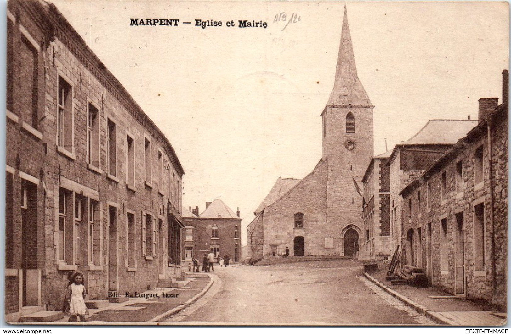 59 MARPENT - L'eglise Et La Mairie. - Other & Unclassified
