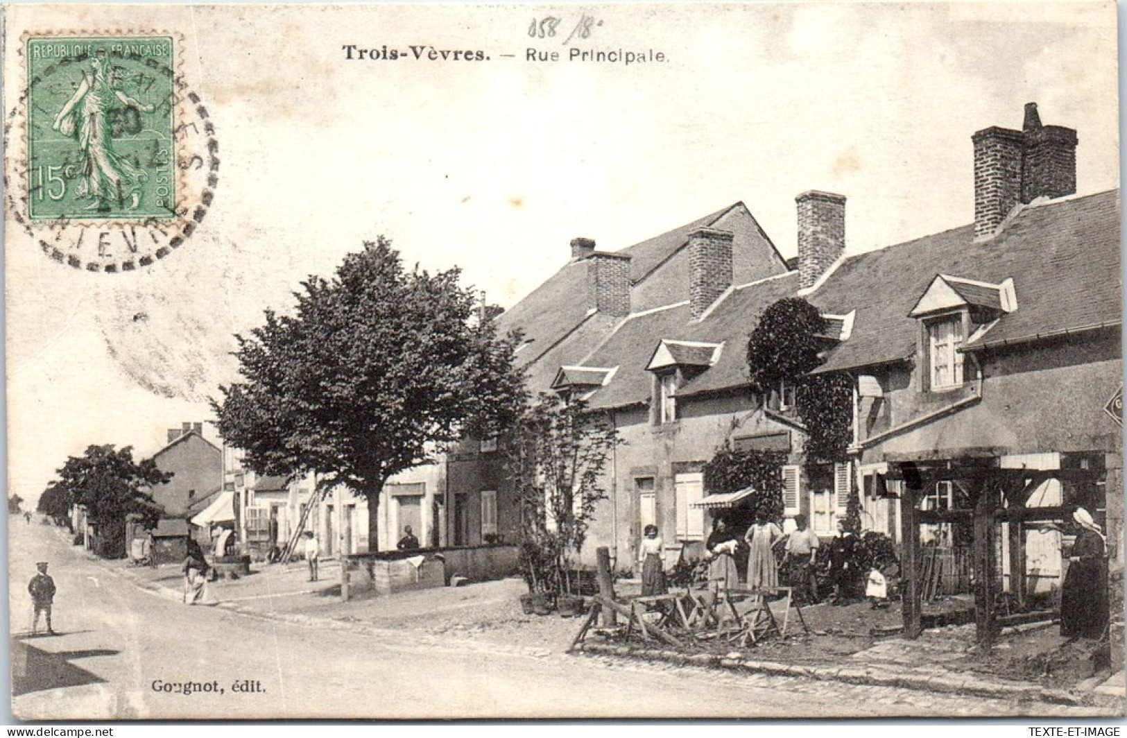 58 TROIS VEVRES - Rue Principale -  - Other & Unclassified
