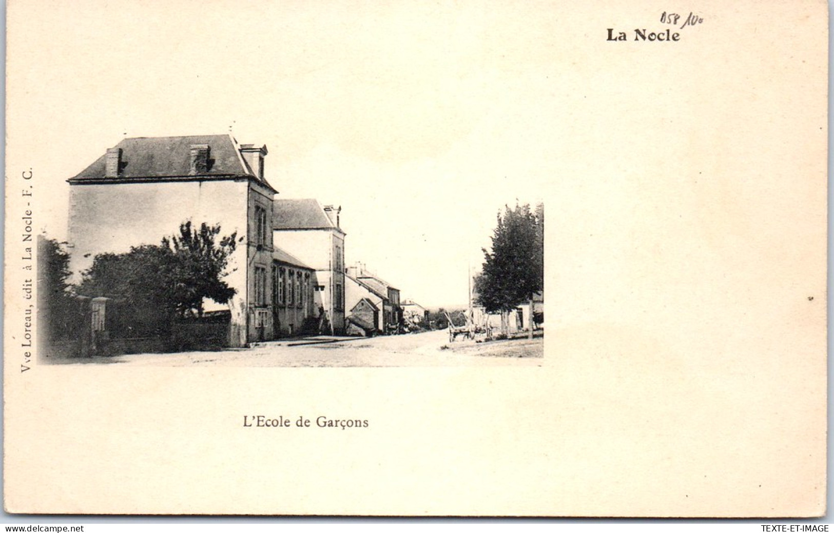 58 LA NOCLE - L'ecole De Garçons -  - Other & Unclassified