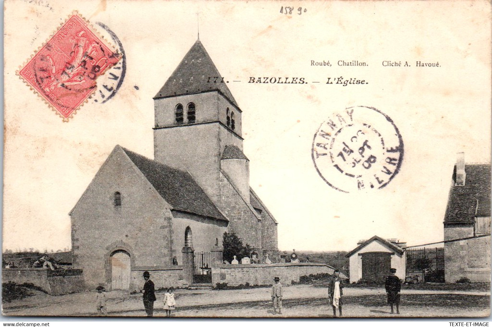 58 BAZOLLES - L'eglise -  - Other & Unclassified