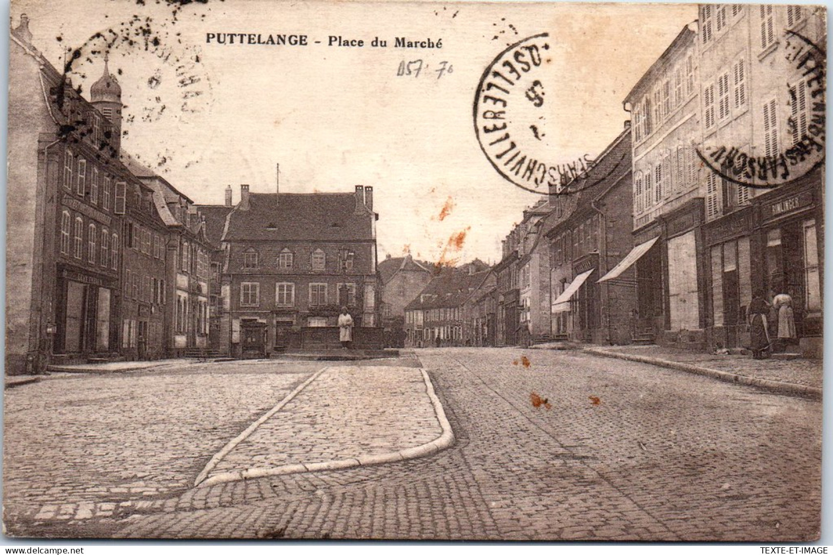 57 PUTTELANGE - Place Du Marche  - Altri & Non Classificati