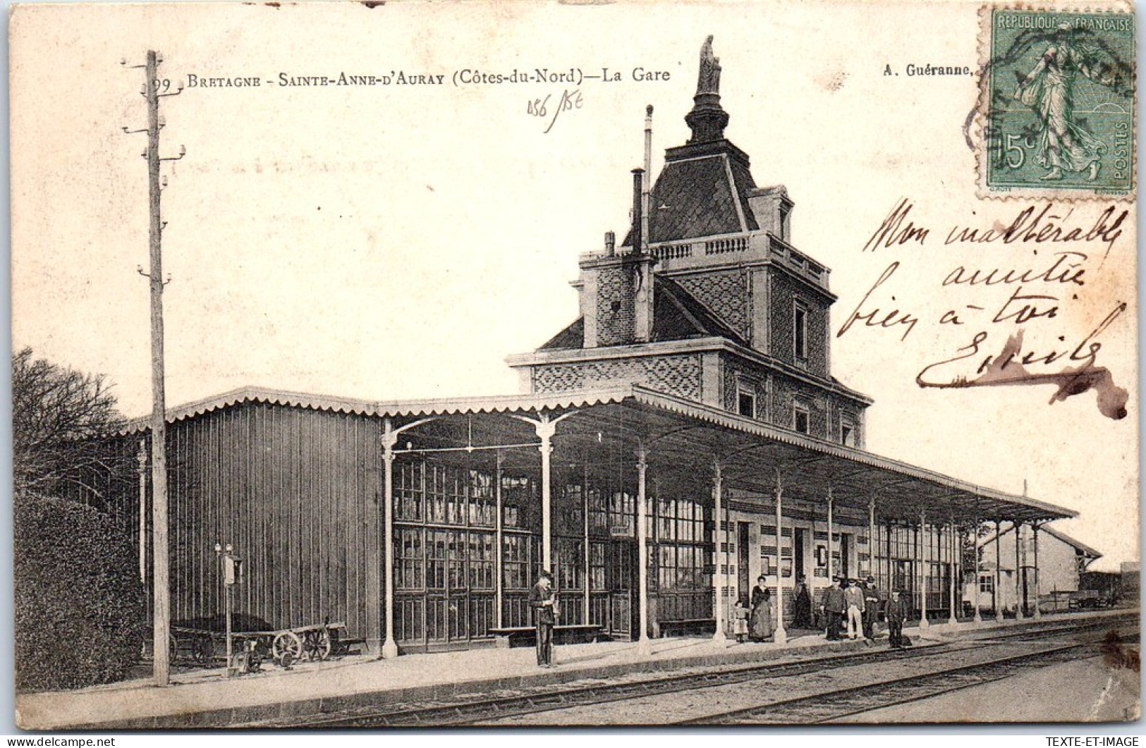 56 SAINTE ANNE D'AURAY - La Gare, Les Quais -  - Andere & Zonder Classificatie