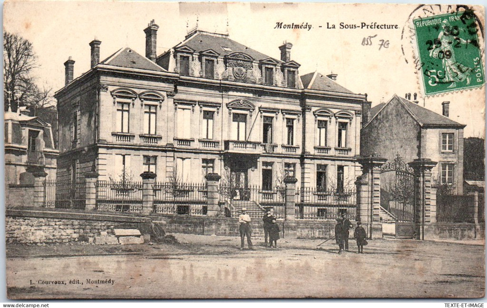 55 MONTMEDY - La Sous Prefecture  - Montmedy