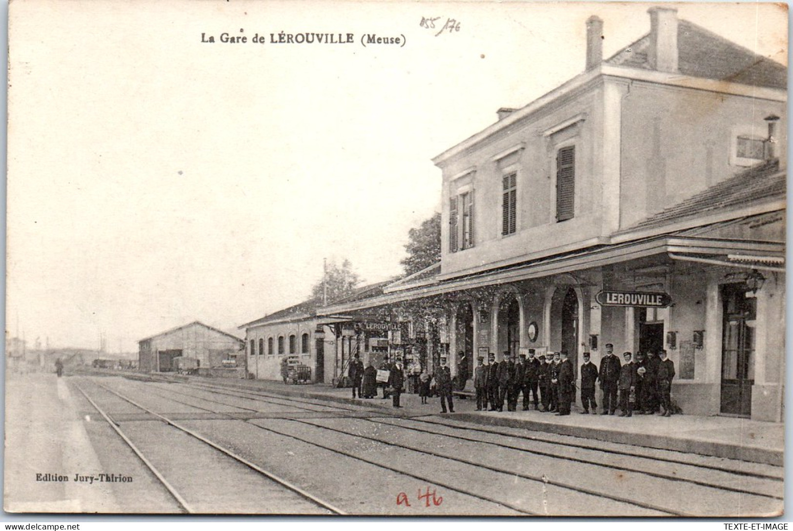 55 LEROUVILLE - Vue Des Quais De La Gare  - Lerouville