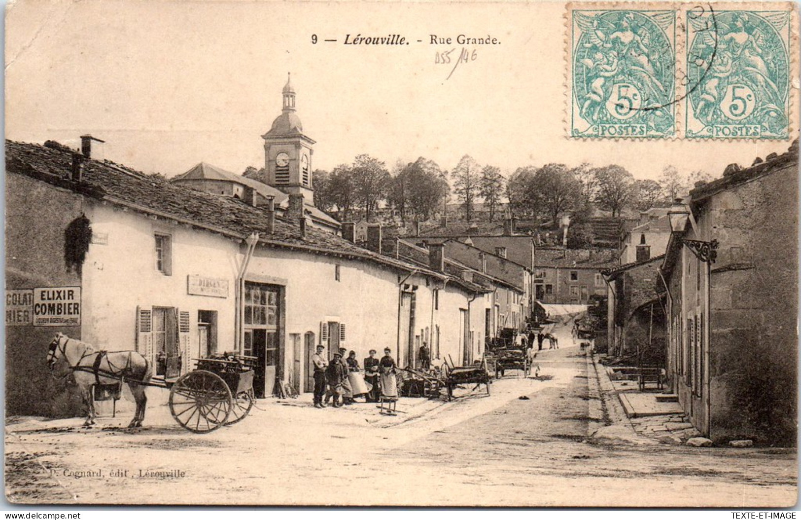 55 LEROUVILLE - Rue Grande  - Lerouville