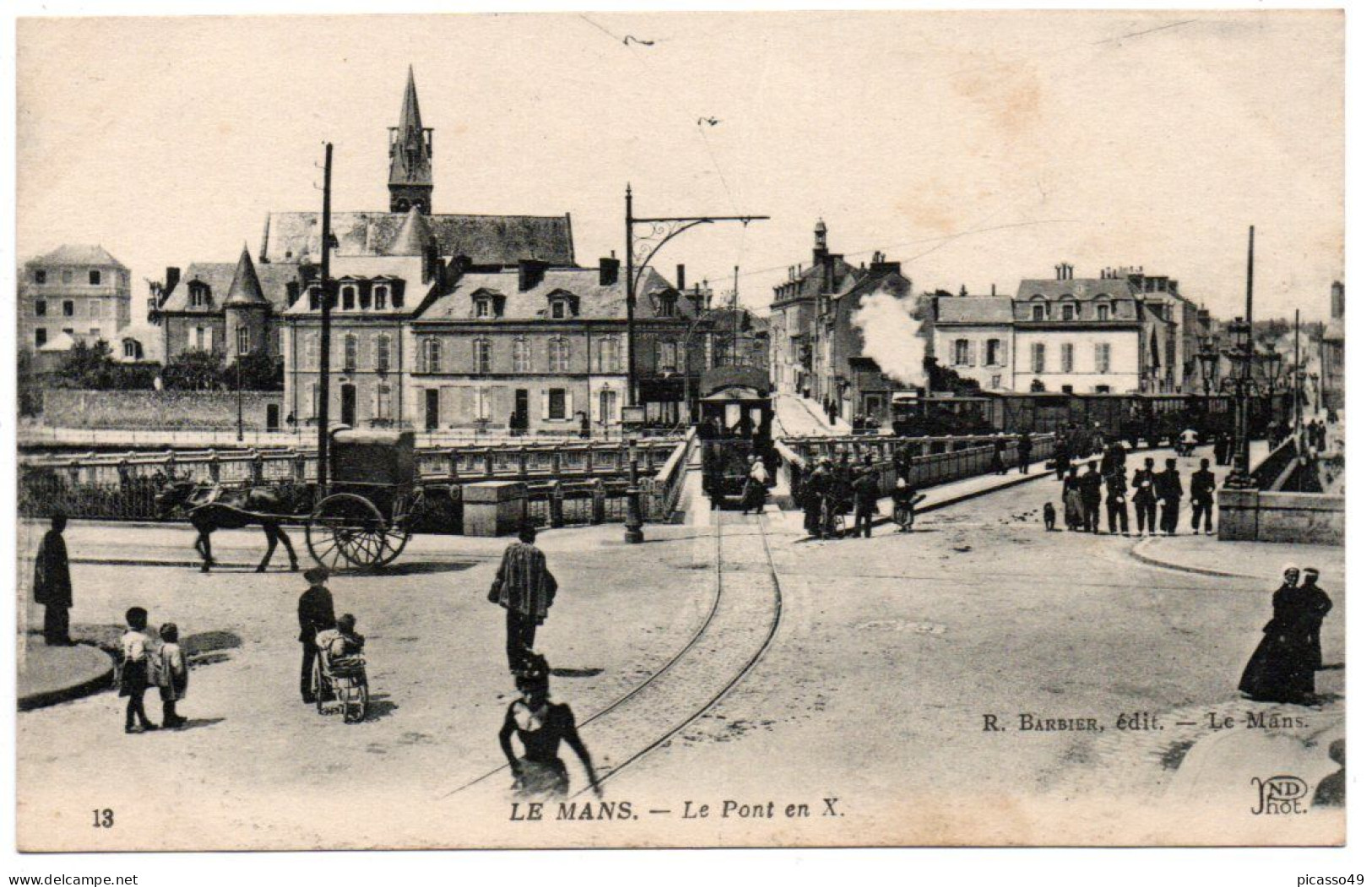 Sarthe , Le Mans , Le Pont En X - Le Mans