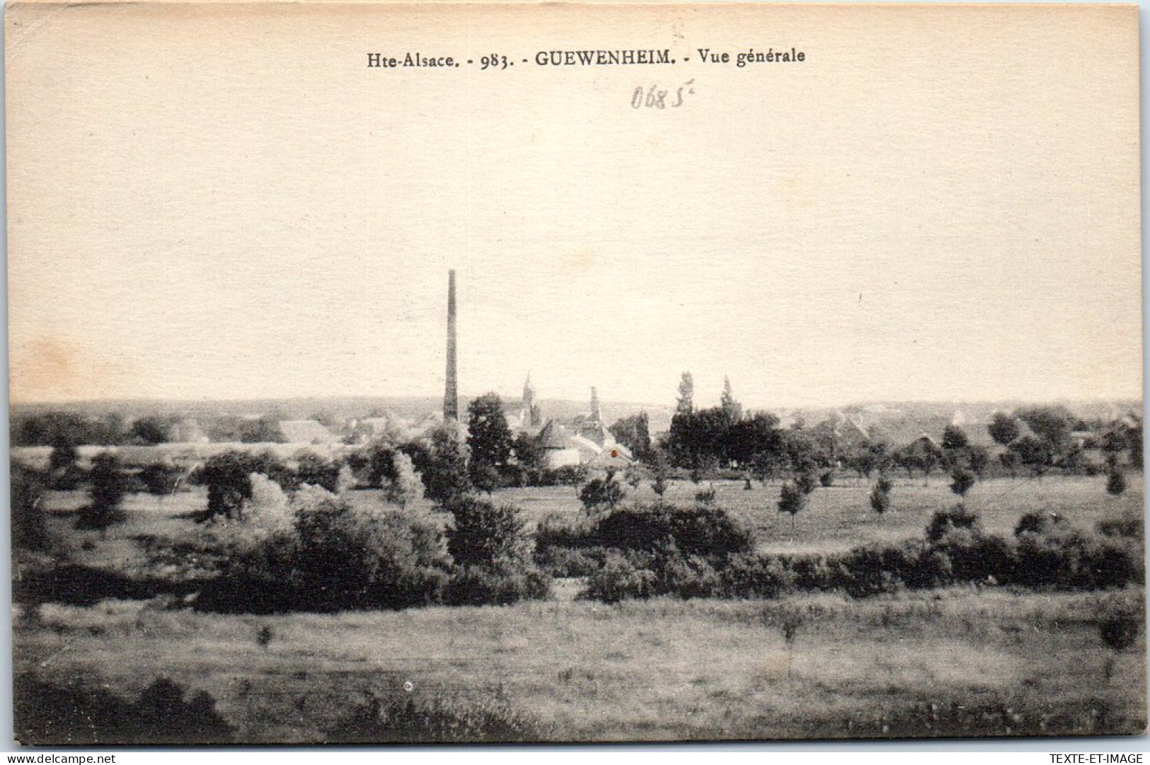 68 GUEWENHEIM - Vue Generale  - Other & Unclassified