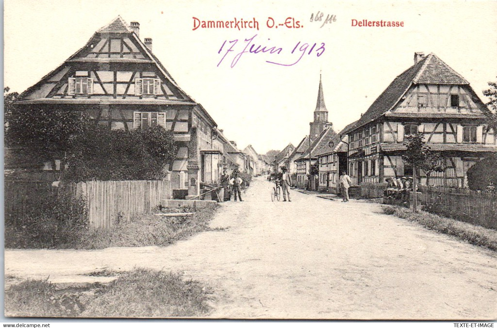 68 DAMMERKIRCH - Dellerstrasse - Autres & Non Classés