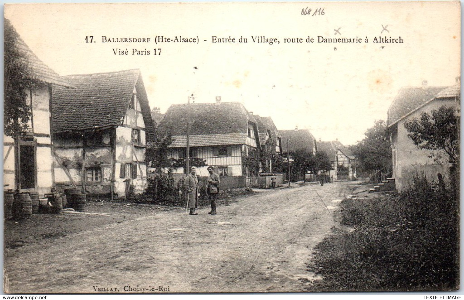68 BALLERSDORG - L'entree Du Village  - Sonstige & Ohne Zuordnung