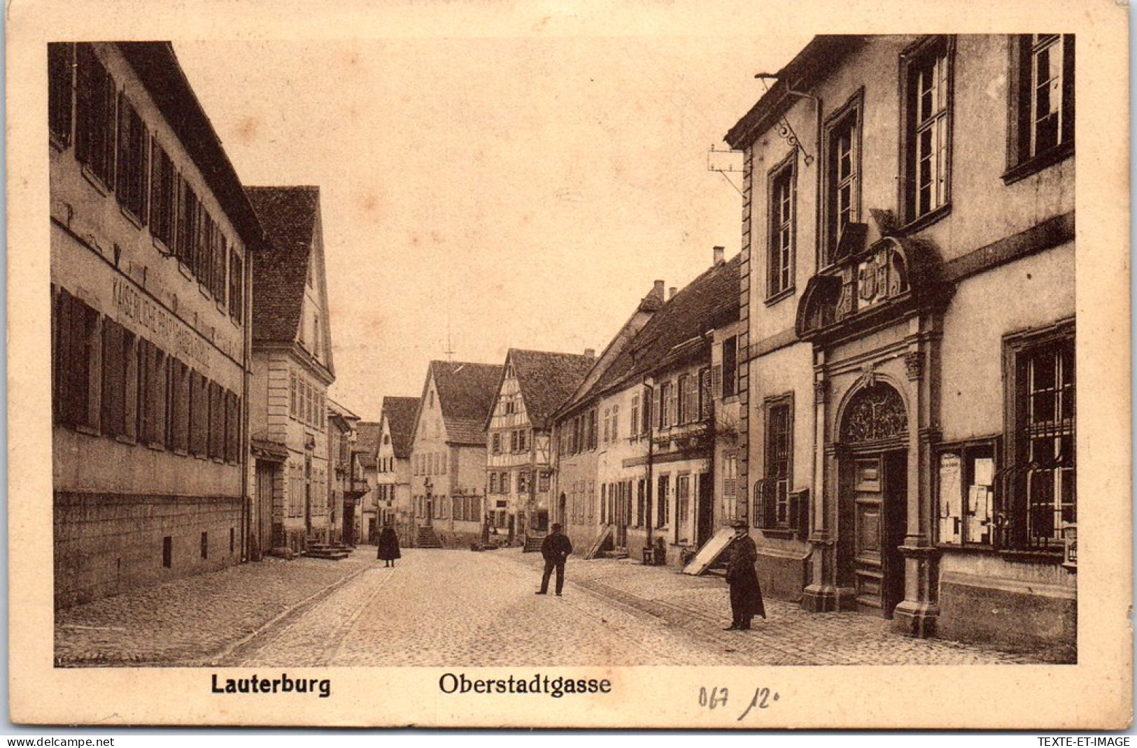 67 LAUTERBOURG - Oberstadtgasse. - Other & Unclassified