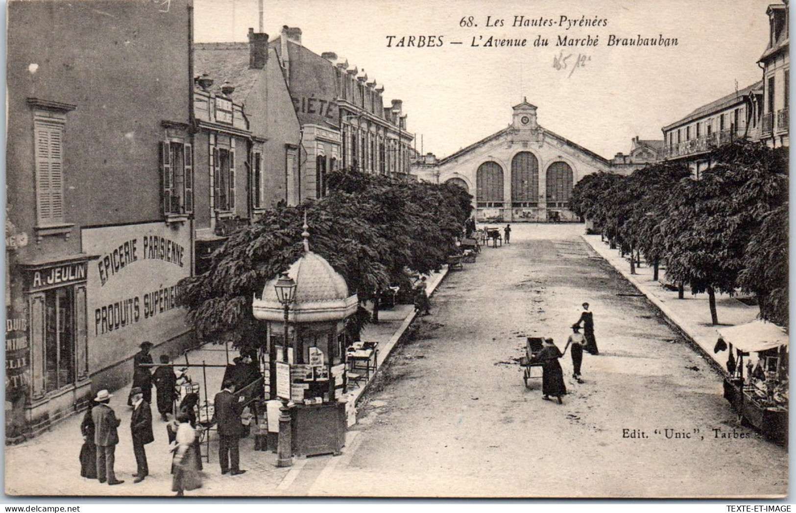 65 TARBES - L'avenue Du Marche Braubaudan  - Tarbes