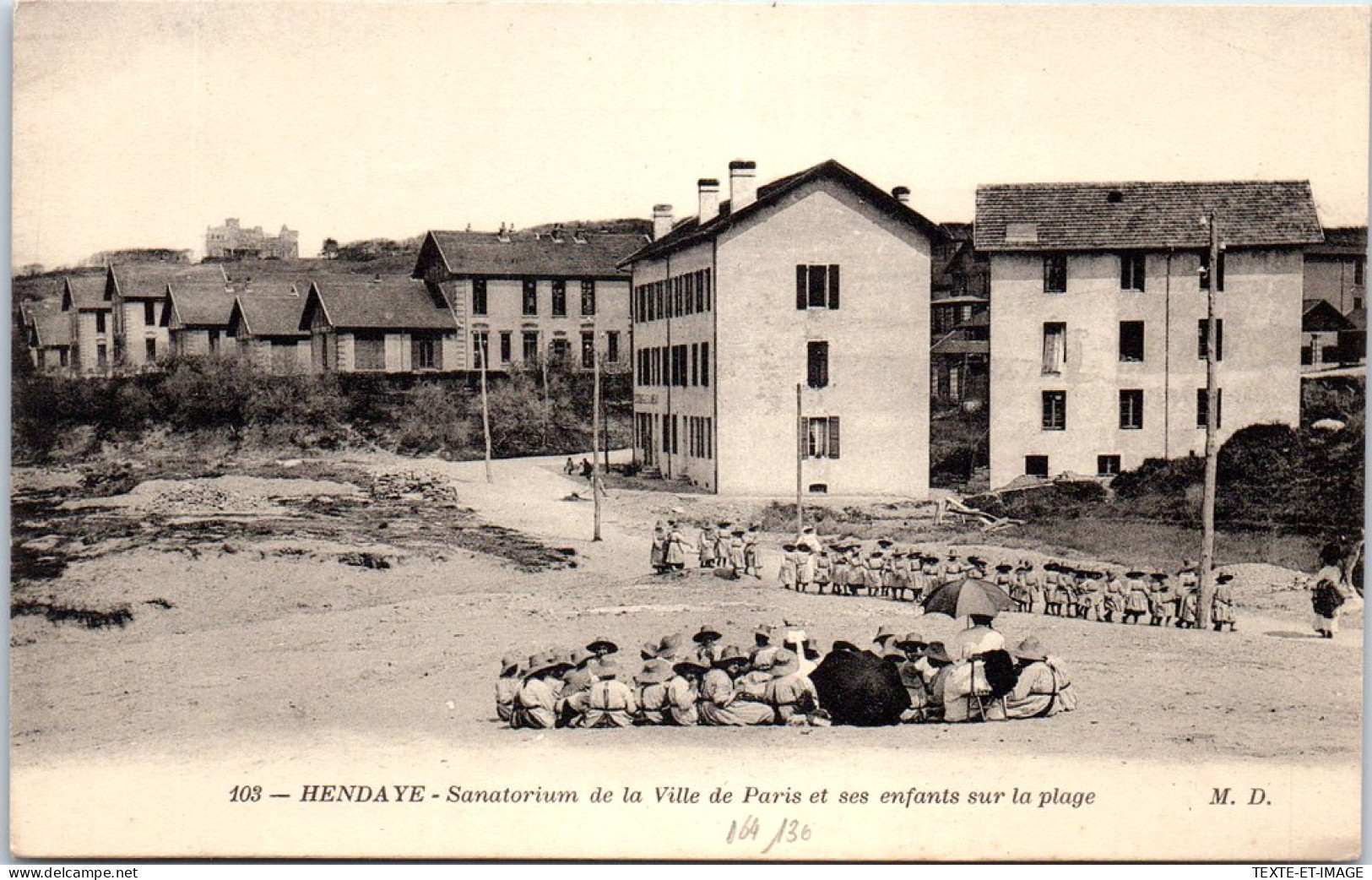 64 HENDAYE - Sanatorium De La Ville De Paris  - Hendaye