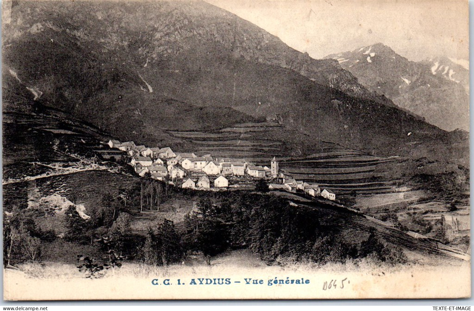 64 AYDIUS - Vue Generale De La Commune. - Other & Unclassified