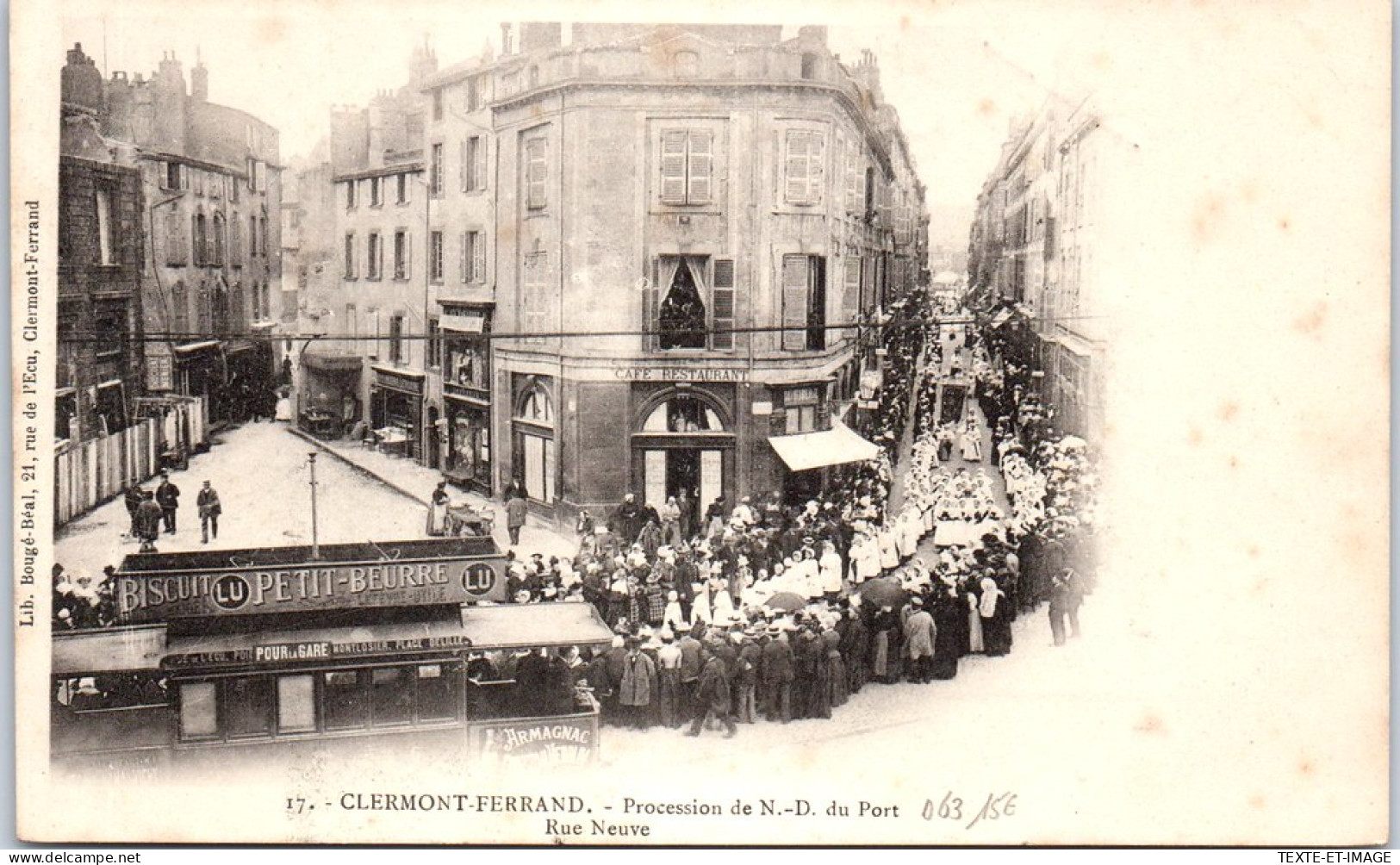63 CLERMONT FERRAND - Procession De N.D Du Port. - Clermont Ferrand
